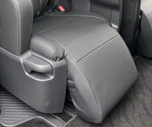 40系 アルファード ヴェルファイア用 2列目シートカバー リアシート 座面 傷汚れ防止 ブラック