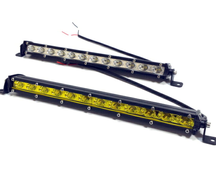 楽天市場】LEDシングルライトバー 作業灯 ワークライト 12インチ 