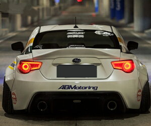 トヨタ 86 スバル BRZ 用 トランクスポイラー リアウイング ダックテール 跳ね上げ ZN6 ZC6 エアロ ダクト 樹脂製