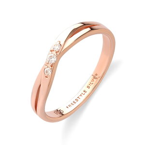 FREE STYLE �����T�C�g �V���o�[ �s���N�S�[���h�J���[ ���f�B�[�X�����O ���f�B�[�X�A�N�Z�T���[ ���f�B�[�X �w�ցE�����O �_�C�������h �L�O�� �v���[���g �M�t�g FSR927PG �V���v�� �t���[�X