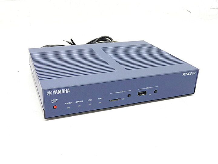 楽天市場】□＃YAMAHA/ヤマハ ギガアクセス VPNルーター RTX810 初期化 