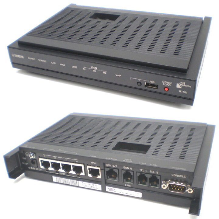 楽天市場】□☆YAMAHA ブロードバンドVoIPルーター RT58i【中古  