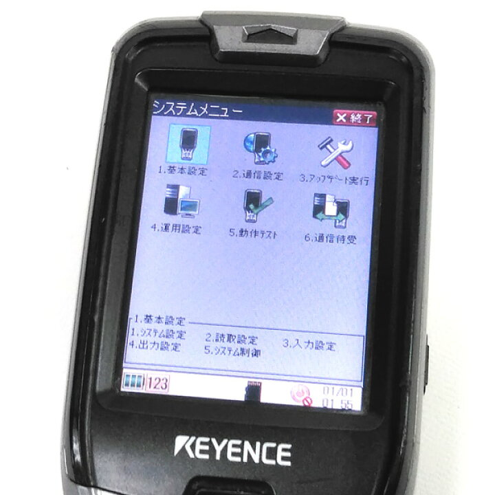 楽天市場】□☆キーエンス/KEYENCE 2次元コードハンディターミナル BT  