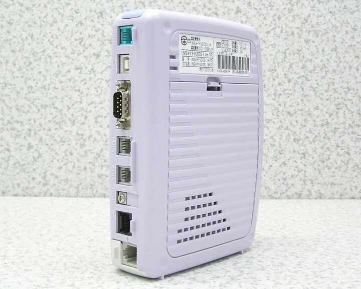 楽天市場】□□NTT西日本 ISDNターミナルアダプタ INSメイトV30 Slim  
