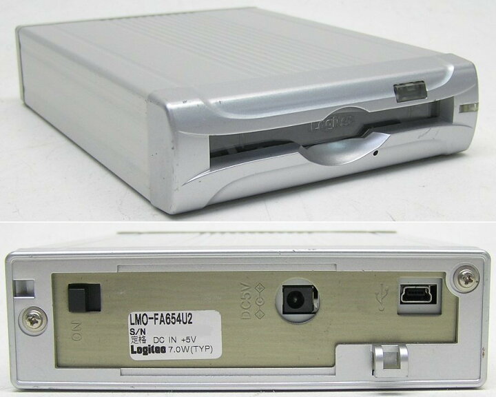 楽天市場】□□Logitec/ロジテック 640MB/USB対応 外付型MOドライブ  