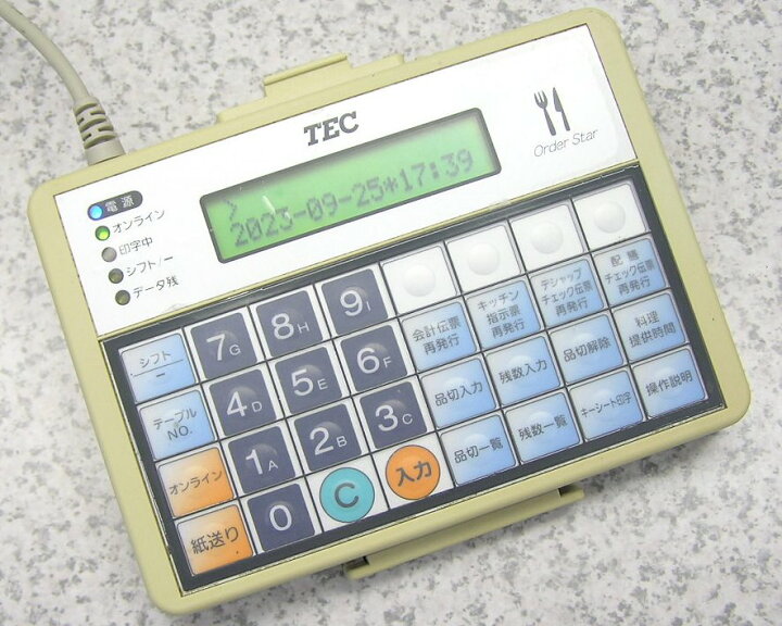 楽天市場】□□TEC/東芝テック 無線オーダーシステム OrderStar 