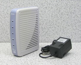 □■NTT西日本 ISDNターミナルアダプタ INSメイトV30 Slim「P」 ムーンパープル 初期化済み【中古】 『送料無料』 少々焼け有り ACアダプタ付き