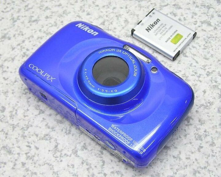楽天市場】□□Nikon/ニコン 10m防水 デジタルカメラ COOLPIX S33 