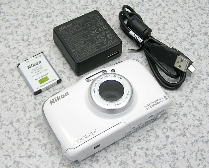 楽天市場】□□Nikon/ニコン 10m防水 デジタルカメラ COOLPIX S33 