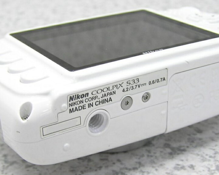 楽天市場】□□Nikon/ニコン 10m防水 デジタルカメラ COOLPIX S33  