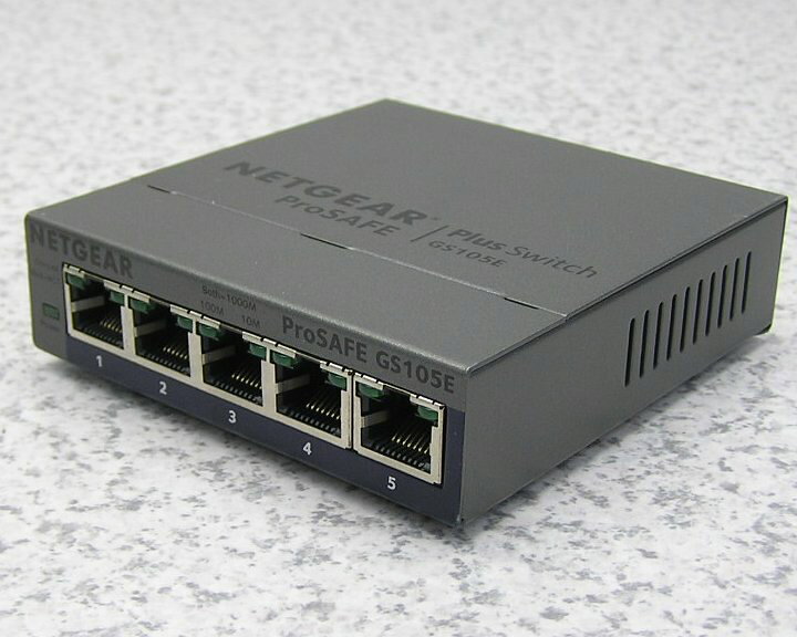 楽天市場】□□NETGEAR/ネットギア ギガビット5ポート 