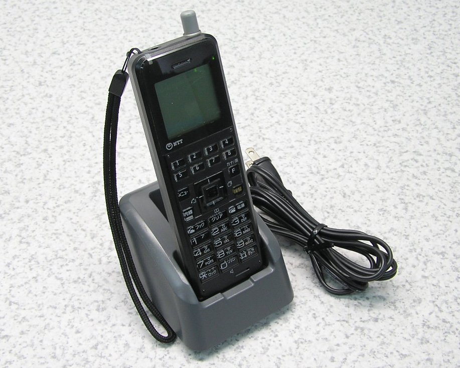 ■NTT西日本 スマートネットコミュニティαA1 デジタルシステムコードレス電話機 A1-DCL-PS- 驚きの価格が実現 1 中古 K 充電台付き 送料無料 奉呈