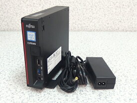 □■※ 【机の後ろにも設置できる!】 FUJITSU/富士通 小型PC ESPRIMO G558/F Corei3-8100T/メモリ8GB/SSD256GB/OS無 現状品 通電確認 【中古】送料無料