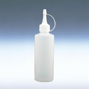 プラスチック容器 PEトンガリノズルボトル200ml原色(半透明)