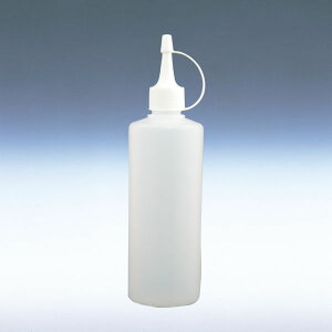 プラスチック容器 PEトンガリノズルボトル300ml原色(半透明)