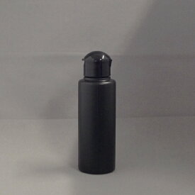 プラスチック容器 PEワンタッチキャップボトル100ml黒