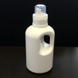 プラスチック容器 洗剤用 PE800CC洗剤容器　乳白色