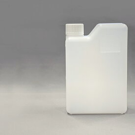 プラスチック容器 PE角型ボトル1Lラクダ型　KRFT1000PE封印仕様原色