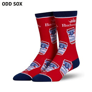 ODD SOX / MEDIUM FEET - BUDWEISER CANS �\�b�N�X
