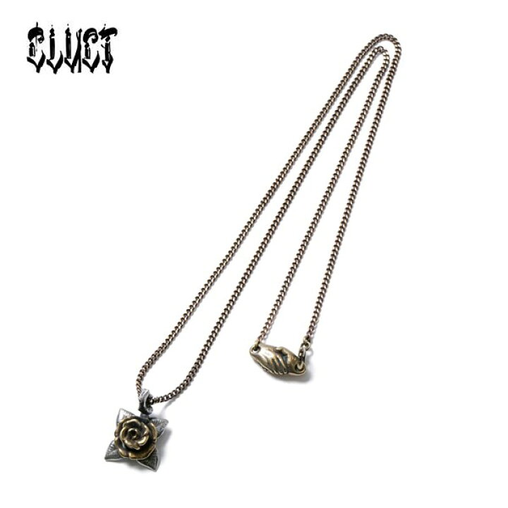 楽天市場】CLUCT/クラクト ROSE NECKLACE/ローズネックレス・SILVER 