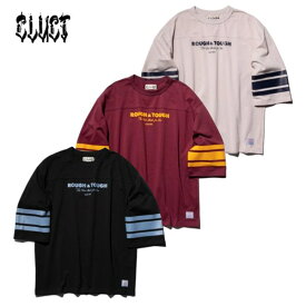 【セール20%OFF】CLUCT/クラクト CLAYTON [3/4 TOP]/ベースボールTシャツ・3color