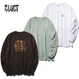 【セール20%OFF】CLUCT/クラクト KEEP ON TRUCKIN' [L/S TEE]/ロングスリーブTシャツ・3color