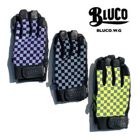 B.W.G(Bluco Work Garment)/ブルコ CHECKER WORK GLOVE/ワークグローブ・3color