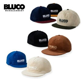 BLUCO WORK GARMENT/ブルコ CORDUROY CAP -LOGO-/コーデュロイキャップ OL-603-022・7color