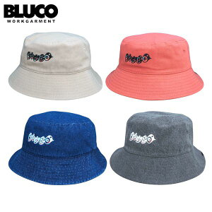 �y�Z�[��20%OFF�zBLUCO/�u���R DENIM BUCKET HAT -KICKY-/�f�j���o�Q�b�g�n�b�g 153-62-007�E4color