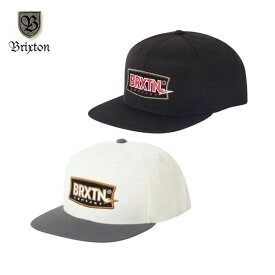 BRIXTON/ブリクストン LIGHTNING MP SNPK/スナップバックキャップ 11898・2color