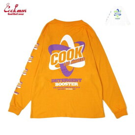 COOKMAN/クックマン Long sleeve T-shirts 「Laundry」/ロングスリーブTシャツ・2color