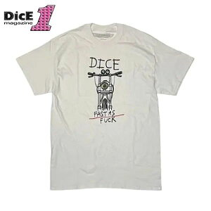 �y�Z�[��30%OFF�zDICE MAGAZINE /�_�C�X�}�K�W�� DICE×WES LANG F.A.F. TEE/ T�V���c�EWHITE