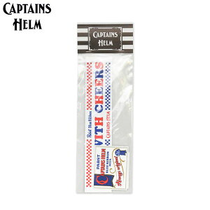 Pabst Blue Ribbon × CAPTAINS HELM/�L���v�e���Y�w���� #STICKER SET/�X�e�b�J�[�Z�b�g(3��) CH26-PB-A02�EWHITE