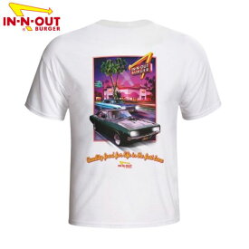 IN-N-OUT BURGER/イン・アンド・アウト・バーガー 2004 YOUTH FRESH AND FAST TEE /Tシャツ・WHITE