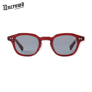 UNCROWD/ANEh MODEL-LANGLEY/TOX 231-61-013E DARK RED CLEAR-SMOKE