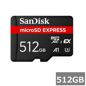 Sandisk microSD Express�J�[�h 512GB SDSQXFN-512G-GN4NN