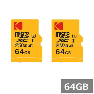 (2�Z�b�g) �R�_�b�N �}�C�N��SD 64GB MicroSDXC EKMSDM64GXC10HPRK �A�_�v�^�[�t