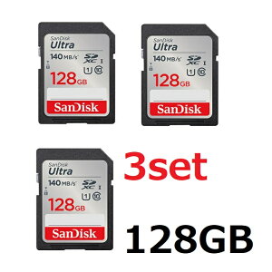 Sandisk SDXC SDJ[h Ultra 128GB SDSDUNB-128G-GN6IN SDXCJ[h SD TfBXN Class10 sAi