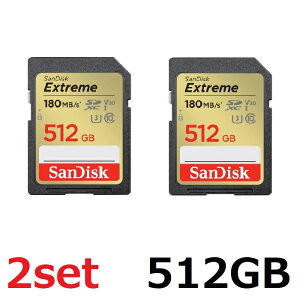 Sandisk SDXC SD�J�[�h Extreme 512GB SDSDXVV-512G-GNCIN