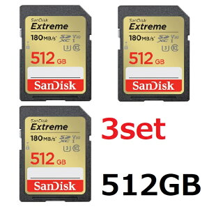 Sandisk SDXC SDJ[h Extreme 512GB SDSDXVV-512G-GNCIN SDXCJ[h SD TfBXN Class10 sAi