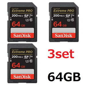 Sandisk SDXC SDJ[h Extreme PRO 64GB SDSDXXU-064G-GN4IN SDXCJ[h SD TfBXN Class10 sAi