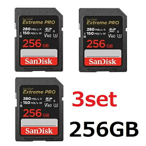 Sandisk SDXC SD�J�[�h Extreme PRO 256GB SDSDXEP-256G-GN4IN