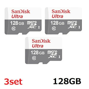 ySSԒ P5{!z SanDisk Ultra microSDJ[h SDSQUNR-128G-GN3MN 128GB }CNSDXCJ[h microSDXC Class10 UHS-I }CNSD TfBXN sAi