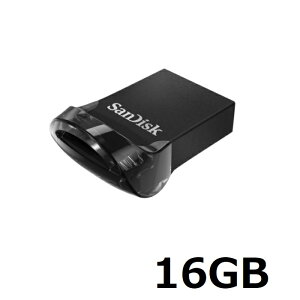 Sandisk USB Ultra Fit 16GB SDCZ430-016G-G46 USB[ USB3.1Ή f[^ۊ Ot TfBXN sAi