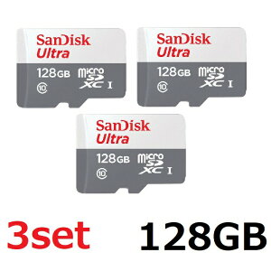 ySi10{!z SanDisk Ultra microSDJ[h SDSQUNR-128G-GN6MN 128GB }CNSDXCJ[h microSDXC UHS-I CLASS10 }CNSD SDXC TfBXN sAi