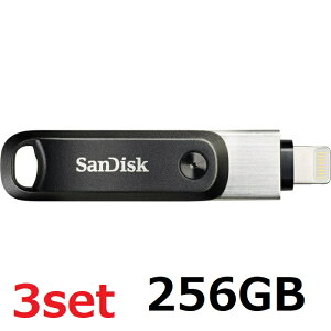 USB 256GB Sandisk [XeBbN iXpand Flash Drive Go 256GB SDIX60N-256G-GN6NE USB[ iPhonep[XeBbN iPad Lightning CgjO f[^ۊ Ot TfBXN sAi