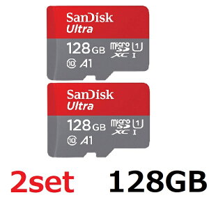 ySSԒ P5{!z SanDisk Ultra microSDJ[h SDSQUAB-128G-GN6MN 128GB }CNSDXCJ[h microSDXC UHS-I CLASS10 }CNSD SDXC TfBXN sAi