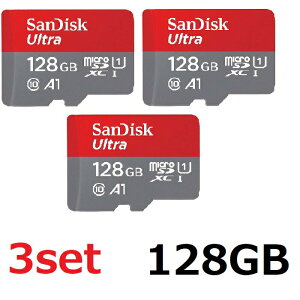 SanDisk Ultra microSD�J�[�h SDSQUAB-128G-GN6MN 128GB