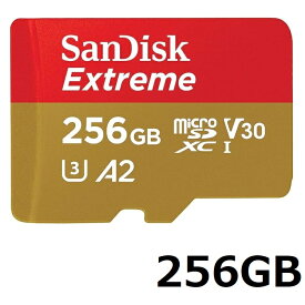 SanDisk Extreme microSDカード SDSQXAV-256G-GN6MN 256GB マイクロSDXCカード microSDXC UHS-I マイクロSD SDXC サンディスク 並行輸入品