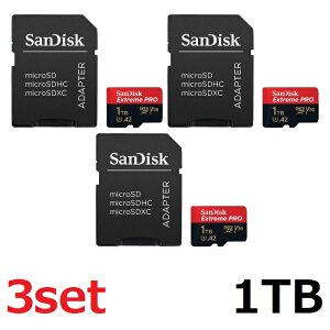 �y�}���\���Z�[���� P10�{!�z Sandisk Micro SDXC Extreme PRO 1TB SDSQXCD-1T00-GN6MA �A�_�v�^�[�t